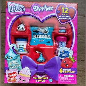 Shopkins Real Littles Valentines- 12 pieces NIB